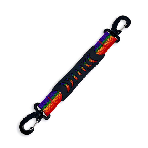 Professional Nylon Handle for Roller Skates-rainbow colors