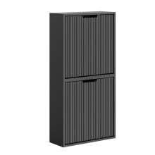 SoBuy Black Shoe Cabinet 50x19x99cm