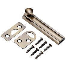Sicherheitsriegel für Badezimmer, Scheune, Schieberiegel,-Silber