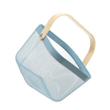 Panier en filet de fer ventilé pour Fruits et légumes,-Bleu
