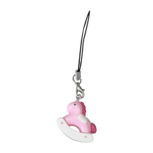 Multipurpose Phone Strap With Keychain Feature Colorful-White