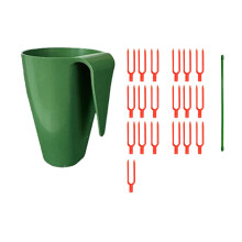 Food Grade Plastic Propagation Cups Set with Aeration Holes-S 6