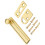Barn Slide Latches Door Bolt Lock Replacement Door-Gold 1