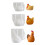 Moule en Silicone de poulet polyvalent, pour bougie,-modèle 3 2
