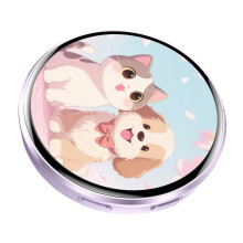 Creatief cadeau Digitale badges Aanpasbare GIF/foto/video-Paars