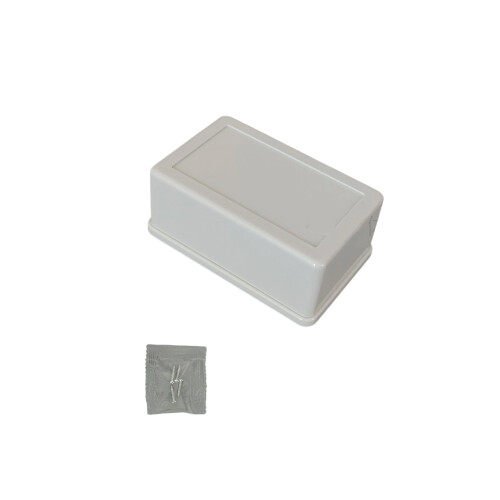 Comprehensive Size Ranges ABS Plastic Junction-White 85x55x35
