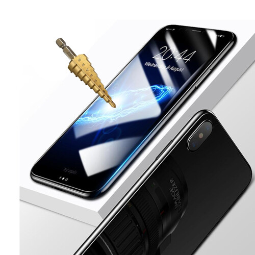(Front Only) Tempered Glass 9H Guard screen protector for Apple iPhone X front + Back 1