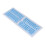 132 tasti coreani, blu, ABS, altezza OEM 1