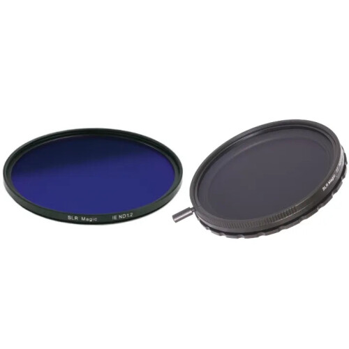 SLR Magic Variable ND II Camera Lens Filter 77mm and IRND Filter 86mm Set 1