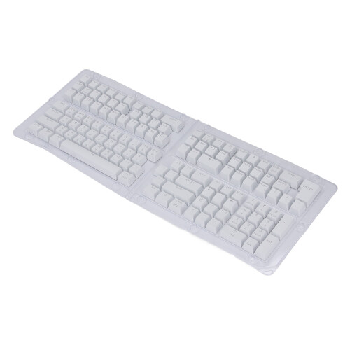 132 tasti ABS di profilo coreano, altezza OEM, bianco