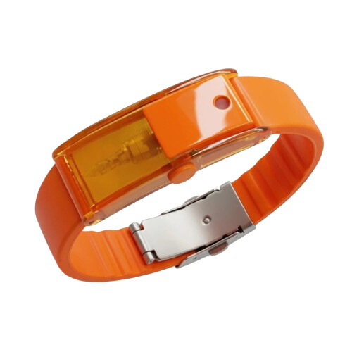 Portable Perfume Releasing Bracelet with Adjustable Feature-O
