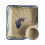 High Fired Ceramic Square Serving Tray with-fisherman  song 1