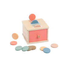 Educational Toy for Learning Colors Shapes with Fine-Coin type