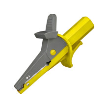 Pince de Test de sonde d'isolation Ă courant-Jaune grisĂątre