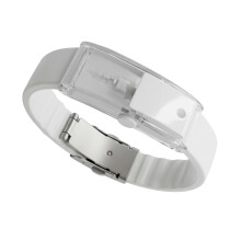 Veelzijdige geurarmband Draagbare geuroplossing voor-Zilver