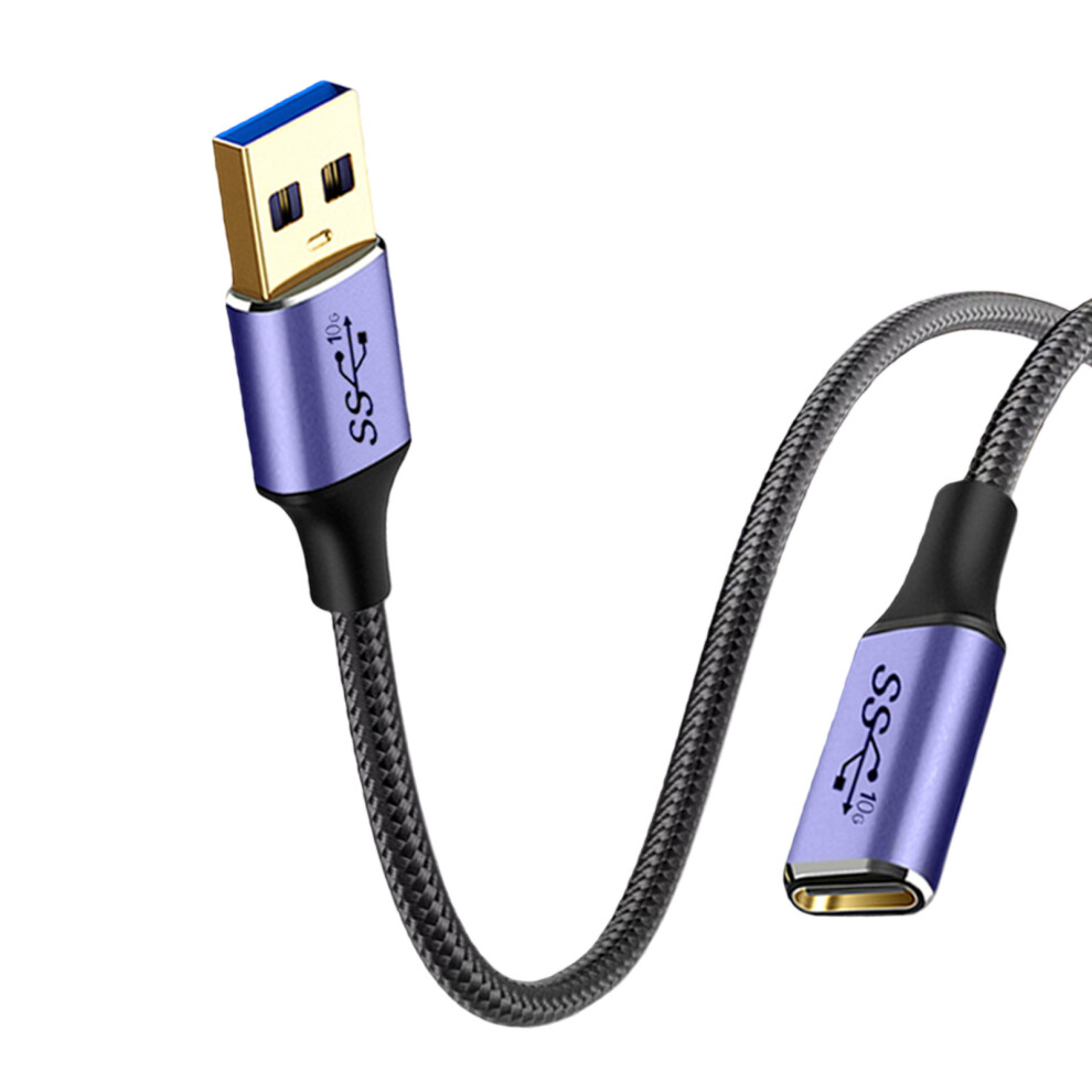 Multiple Length Usb A Male To Usb C Female Charging Sync-1M 7709000761258