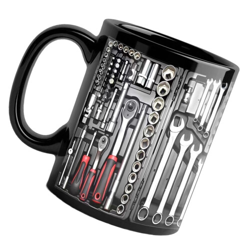 Perfect Gift Toolbox Themed Coffee Cup For Fathers Day-01