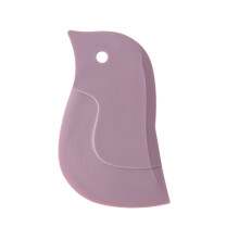Heat Resistant Silicone Penguins Kitchen Scrapers Perfect-Pink