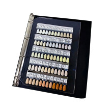 User Friendly Magnetic Nail Polishing Preview Book With-Black