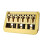 Adjustable 6 String Electric Guitar Bridge 10.5mm String-Golden 1