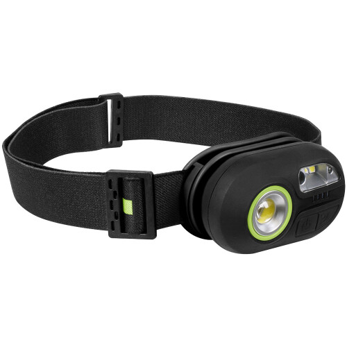 Sealey Sealey HT300R Rechargeable Headlight with Auto-Sensor 3W COB & 1W SMD LED