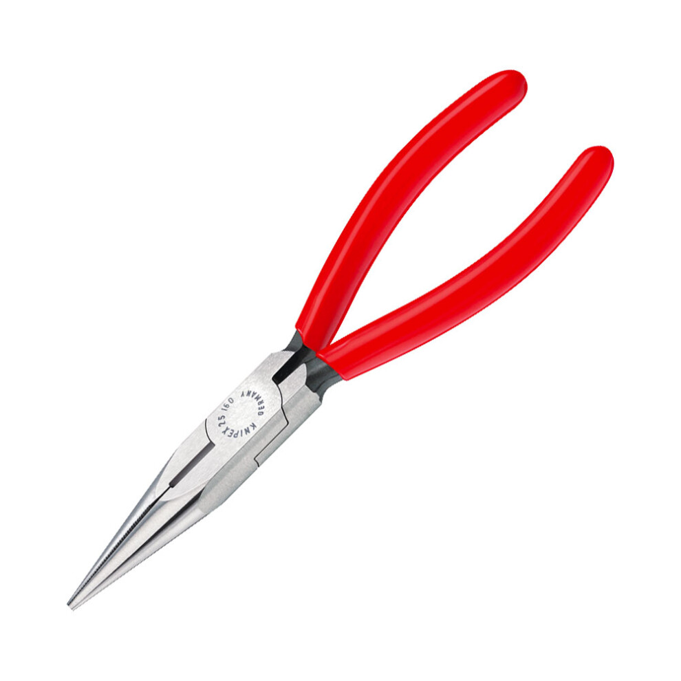 Knipex 25 01 160 Snipe Nose Side Cutting Pliers (Radio Pliers) 160Mm