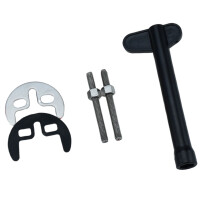 Accessoires de joint de robinet Ă trou-Double trou en acier