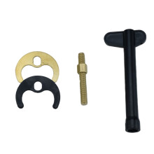 Accessoires de joint de robinet en acier-Trou unique en cuivre