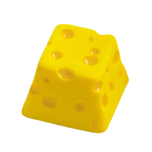 Capuchons de touches uniques en résine ESC, thème fromage