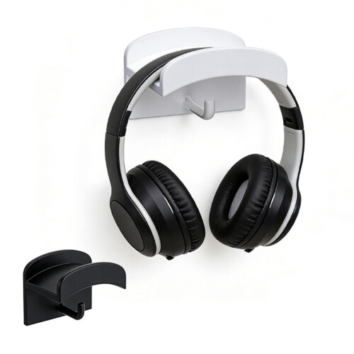 2PCS Quick Install Headphone Hanger Hook without Tools-White 2