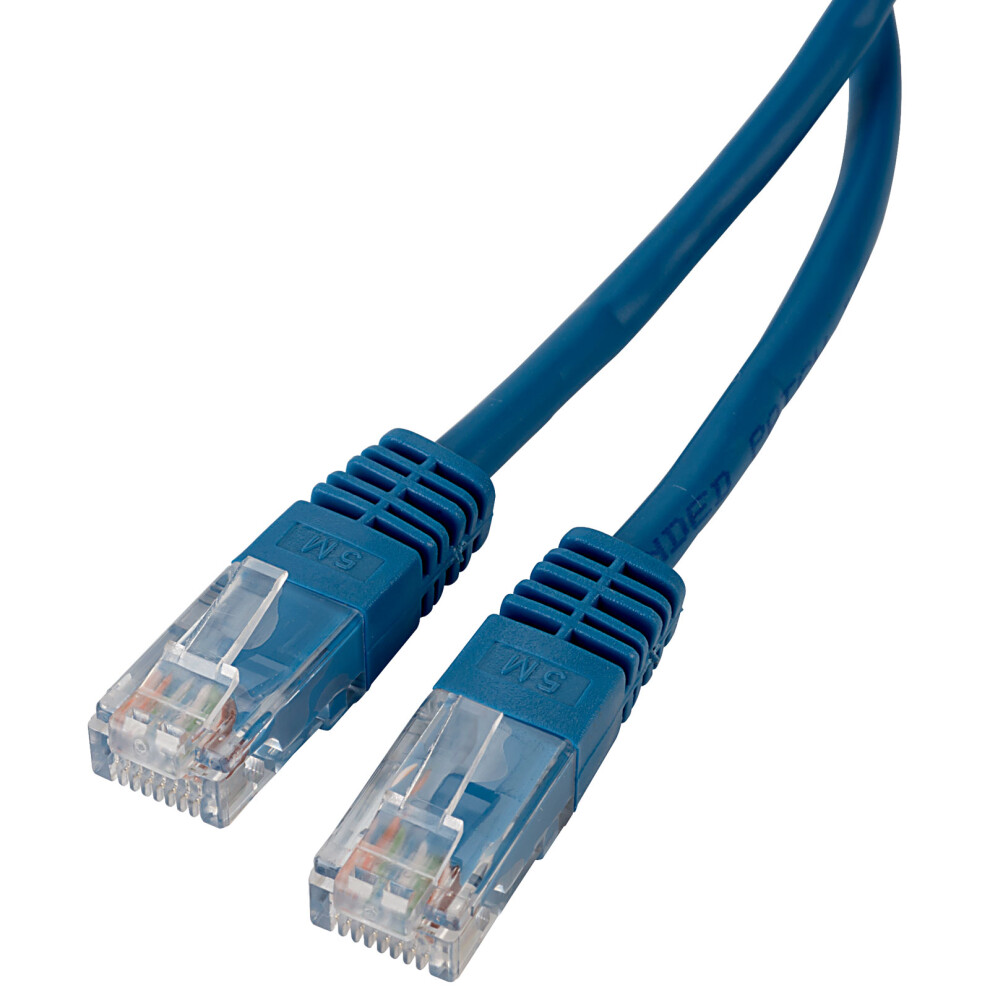 Truconnect Urt-605B 5M Utp Patch Cable Blue 5055781221989