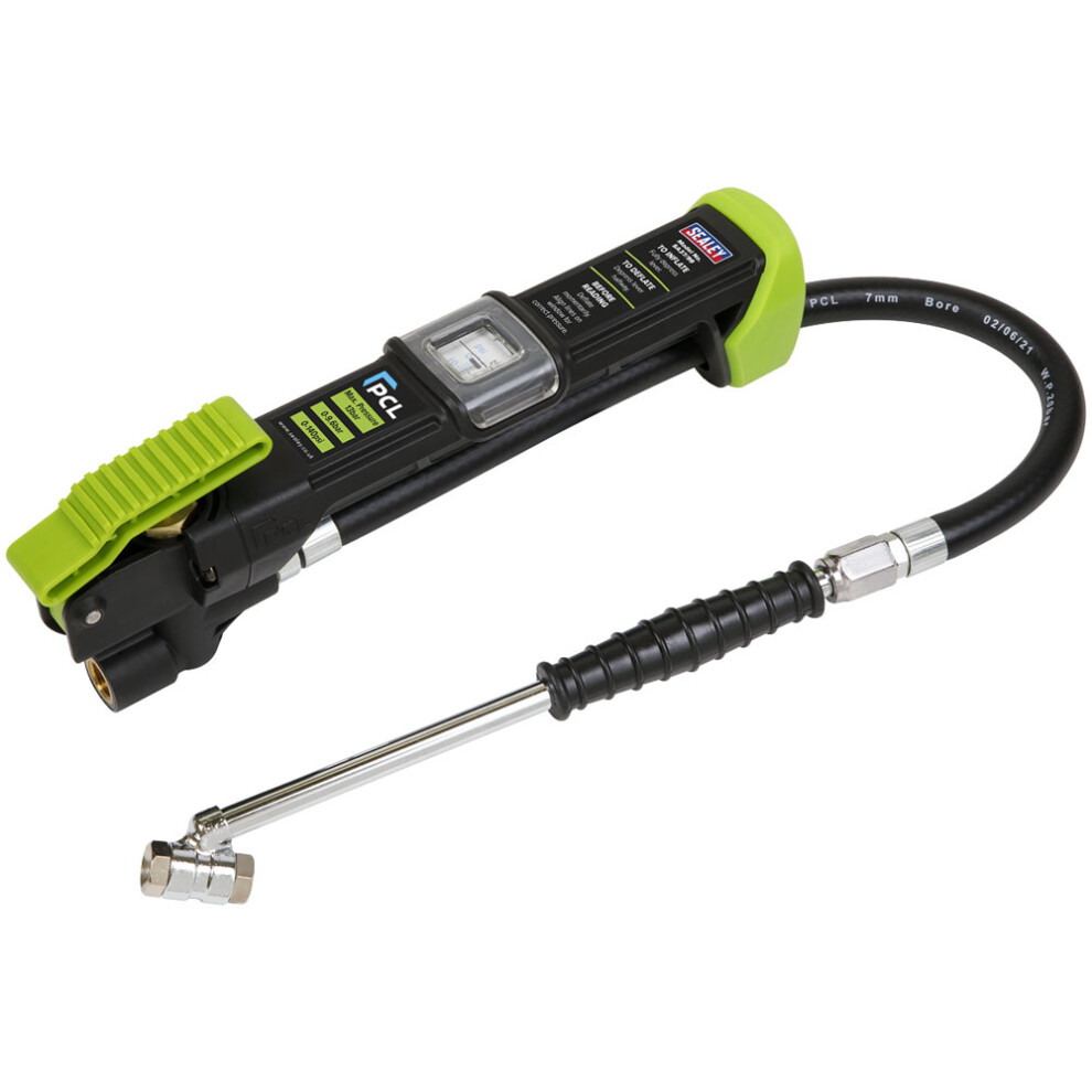 Sealey Sa37/99 Pcl Airlite Eco Twin Push-On Connector Tyre Inflator
