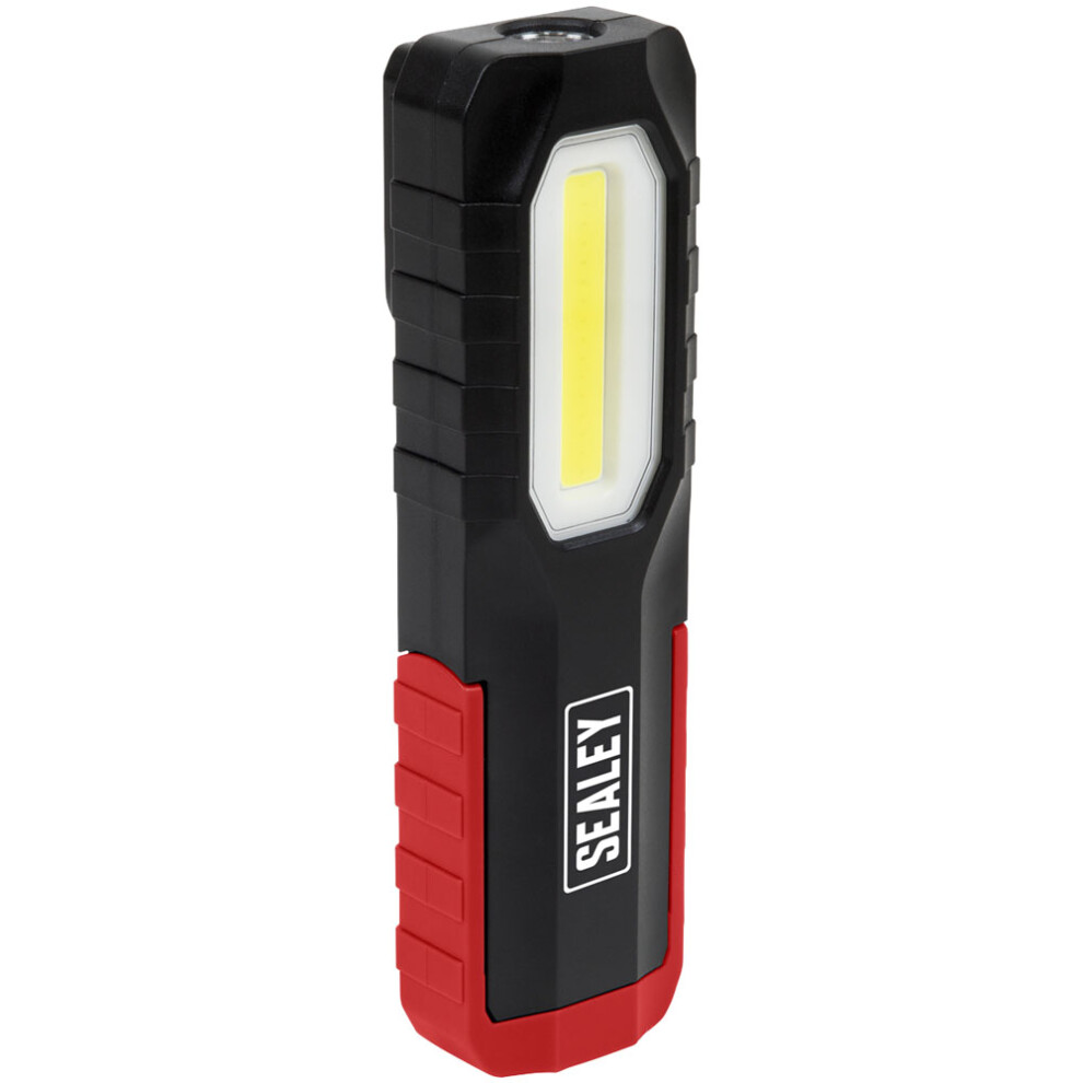 Sealey Led301 Rechargeable Inspection 3W Cob & 2W Smd Led Light