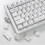Ergonomic Side Printed Keyboards Keycaps PBT Heat-White 7