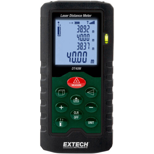 Extech DT100M Laser Range Finder 100m Single Unit