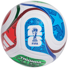 Ballon de football - adidas FIFA World Cup 26 Trionda Training Ball JD8032 - Taille 5 - Unisexe - Blanc