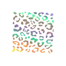 Removable Mirror Trim Animal Print Decals Car-Colorful laseer