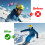 Easy to Install Ski Goggles Clip for Setups on Helmets-White 6