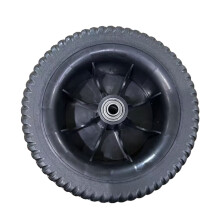 Snel te installeren 7" antislip rubberen wiel met afdichtlager