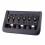 Chevalet de guitare à 6 cordes optimisé pour un espacement-Noir 1
