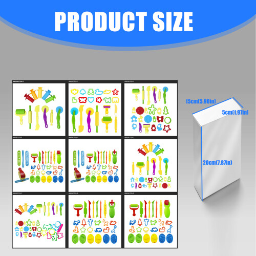 Fun DIY Clay Stamps Tool Kit for Kids Creative-CNTZ 005 1