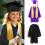 Elementary School Graduation Attire-grass green 24 yards 4