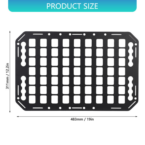 Metal Panel For Efficient Gear Storage Organization In-483MM 2