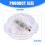 2pcs Doll House Accessory Lighting Lamp with Simple Design 3