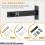 Barn Slide Latches Door Bolt Lock Replacement Door-Gold 7