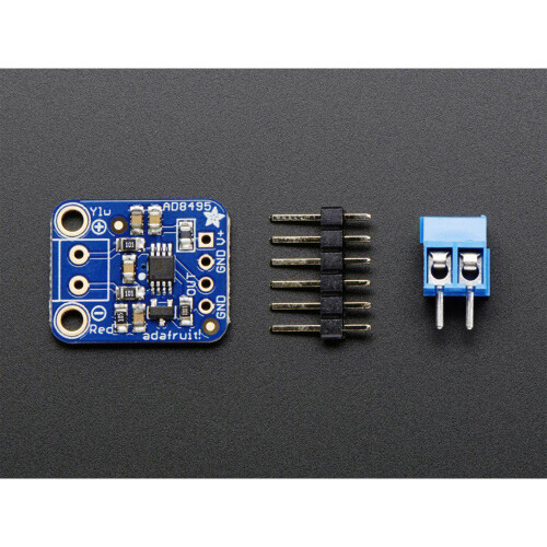 Adafruit 1778 Analog Output K-Type Thermocouple Amplifier - AD8495 Breakout 1