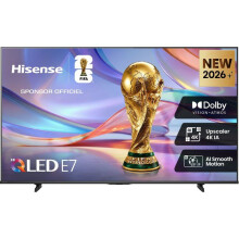 Hisense 43E7S - QLED TV 43" (108 cm) - 4K UHD 3840x2160 - HDR10+ - Smart TV Vidaa - 3xHDMI 2.1 - WiFi