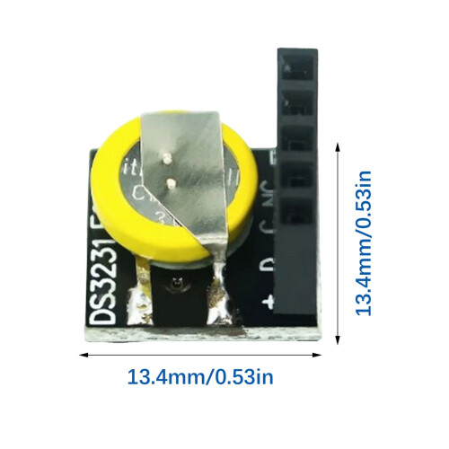 I2C DS3231 Real Time Clock Module With Alarm-With battery 3 2