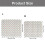 Doublures de pipi pour chiot, les doublures de pipi pour-Gris M 5