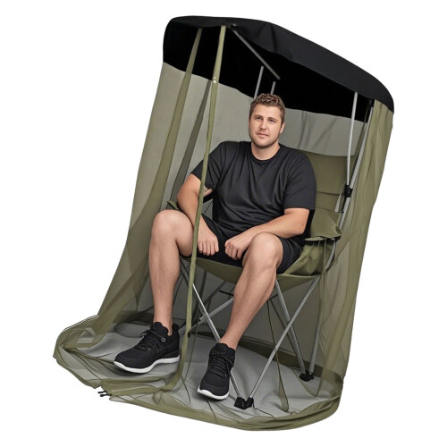 Outdoor Swing Insect Screen For Camping Chairs Including-B